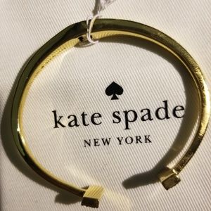 kate SPade gold and clear tiny stones